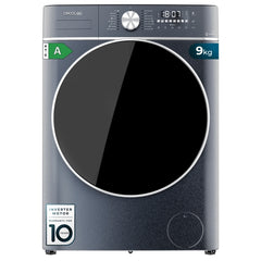 Cecotec Bolero DressCode 9800 Inverter Ice Blue A Lavadora de Carga Frontal - Capacidad 9kg - Velocidad 1400rpm - Seguro Infantil - Motor Inverter - 16 Programas - Color Azul