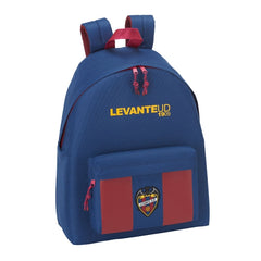 Safta Levante U.D. Mochila - Bolsillo Frontal - Hombreras Acolchadas - Doble Tirador en Cremallera - Asa Superior - 18L - 330x150x420mm - Color Rojo y Azul