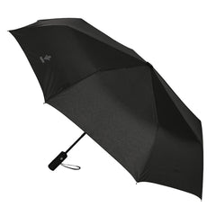 Safta Real Betis Balompie Premium Paraguas Automatico de 102cm - 8 Paneles - Asa Engomada - Punta de PVC - Poliester - Nervios de Acero de 8mm - Color Negro