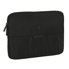 Safta Real Betis Balompie Premium Funda para Portatil hasta 14" - Alojamiento Acolchado - 1.7L - 340x20x250mm - Color Negro