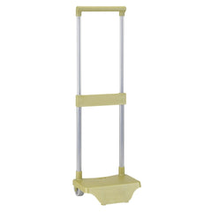 Safta Carro Portamochilas - Sujecion Universal - Ruedas de PVC - Material Resistente - 26x10x34cm - Color Verde