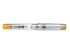 Pilot Prera Pluma Estilografica - Cuerpo Transparente - Incluye Convertidor y Cartucho de Tinta - Color Naranja