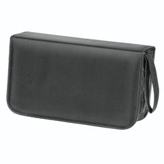 Hama Antistatic Archivador de Nylon para 120 CDs/DVDs - Fundas de Poliester - Proteccion contra Cargas Electrostaticas - 29.4x16.6x9.4cm - Color Negro