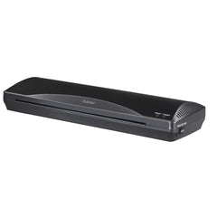 Hama Plastificadora A3 - Laminas hasta 0.6mm - Uso en Caliente y Frio - Velocidad Laminacion 250mm/min - Calentamiento en 4 Minutos - Boton de Liberacion - 44x14x6.5cm - Color Negro