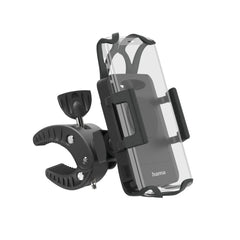 Hama Strong Soporte de Bicicleta para Smartphone - Ancho Dispositivo de 5 a 9cm - Peso Max 230g - Universal - Manillares hasta 3cm - Color Negro