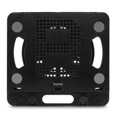 Hama Rotation Soporte para Portatil hasta 15.6" - Soporta hasta 3.5kg - Inclinacion en 8 Niveles - Antideslizante - 22x20x1.50cm - Color Negro