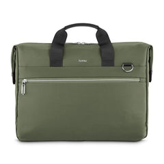 Hama Ultimate Maletin para Portatiles hasta 14.1" - Poliester - Bolsillo para Tablets hasta 11" - Interior Acolchado - 40.5x7x30cm - Color Verde Oscuro