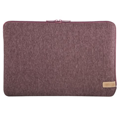 Hama Jersey Funda para Portatiles hasta 14.1" - Cierre con Cremallera - Forro Interior Suave - Color Rojo