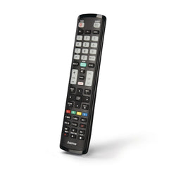 Hama Mando a Distancia para TV Samsung - Alcance 10m - 52 Botones - Acceso Directo a Plataformas de Streaming - 21.1x5.1x2.6cm - Color Negro