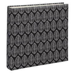 Hama la Fleur Album de Fotos - 100 Paginas Blancas - Tapa Plastificada - 30x30cm - Color Negro