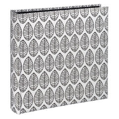 Hama la Fleur Album de Fotos - 100 Paginas Negras - Tapa Plastificada - 30x30cm - Color Blanco