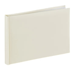Hama Fine Art Album de Fotos - 36 Paginas Blancas - Tapa de Papel - 24x17cm - Color Beige