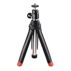 Hama Multi 4In1 Tripode Mini con Rosca 1/4" - Altura Ajustable hasta 86cm - Soporte para Smartphone y Camara Deportiva - Peso Max 400g - Aluminio - Cabezal de 3 Vias - Color Negro