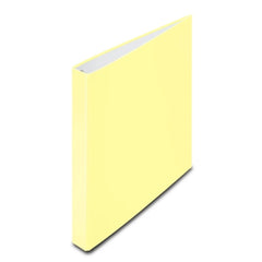 Hama Carpeta de 4 Anillas Lomo de 39mm - Tapa Plastificada - 29x32.5cm - Color Amarillo