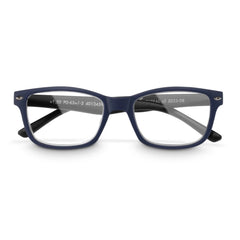 Hama Gafas de Lectura de +2.0 Dioptrias - Montura de Plastico Reciclado - Unisex - Color Azul y Negro