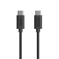 Hama Cable USB-C Macho - Longitud 1.2m - Velocidad hasta 480Mbps - Color Negro