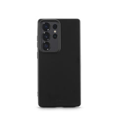 Hama Fantastic Feel Funda para Samsung Galaxy S25 Ultra - Antiadherente Anti-Suciedad - Poliuretano Termoplastico - Bordes Elevados - Color Negro