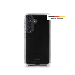 Hama Extreme Protect Funda para Samsung Galaxy S25 - Antideslizante - Policarbonato - Proteccion D3O - Bordes Elevados - Color Transparente