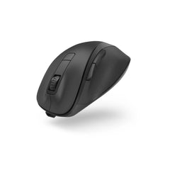 Hama Mw-500 Raton Optico Inalambrico para Diestros 1600dpi - Ergonomico - 6 Botones - Rango 10m - Recargable - Silencioso - USB-A RF 2.4GHz - 8.5x4.2x12cm - Color Negro