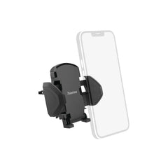 Hama Move Soporte de Coche para Smartphone - Peso Max 250g - Pinza para Rejilla - Ancho Dispositivo de 4.5 a 9cm - Universal - Color Negro