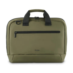 Hama Maletin para Portatiles hasta 16.2" - Poliester Reciclado - Capacidad 10L - Bolsillo Frontal - Interior Acolchado - 44x9x32cm - Color Negro y Verde