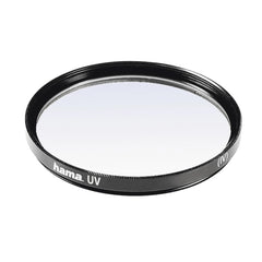 Hama Filtro Ultravioleta de 72mm Recubrimiento Doble - Cristal Optico - Color Negro