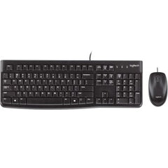 Logitech MK120 Pack USB Teclado Italiano + Raton 1000dpi 3 Botones - Uso Ambidiestro