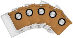 Cecotec Pack de 5 Bolsas de Recambio para Conga X50/X70/X100 - Instalacion Rapida - Color Blanco
