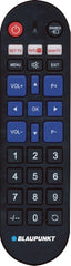 Blaupunkt Mando Universal para Lg, Samsung, Sony, Philips y Panasonic - Preconfigurado - Teclas Grandes - Control por Infrarrojos - Color Negro