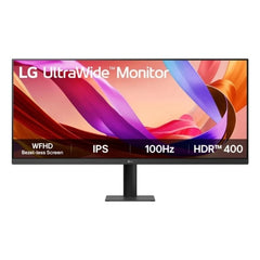 LG Ultrawide Monitor 34" LED WFHD 100Hz HDR400 - 21:9 - HDMI, Displayport - VESA 100x100 - Color Negro