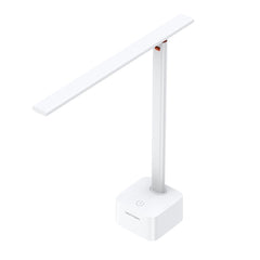 Vention Lampara LED de Sobremesa - Potencia 5W - Autonomia hasta 15h - Bateria Recargable de 1800mAh - Luz LED Regulable - Plegable - Luminosidad 170lm - Color Blanco