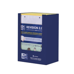 Oxford Expositor con 10 Packs de 30 FlashCards 2.0 - Formato A5 - Cuadricula 5x5mm - Cartulina de 250g - Digitalizacion de Textos con App - Color Amarillo