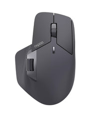 Rapoo MT760LW Raton Inalambrico - Bluetooh y 2.4GHz - 4000 DPI - Bateria Recargable Ecologica - Color Negro