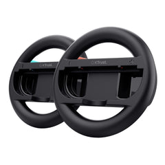 Trust GXT 1257 Pack de 2 Volantes para Joy-Con 2 - Acceso Rapido a los Botones Laterales - Peso Ligero - 33x145mm - Color Negro