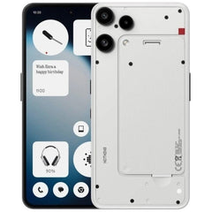 Nothing Phone (3a) Lite Smartphone Pantalla 6,77" - 8GB - 128GB - Camara 50MP - Bateria 5000mAh - Color Blanco