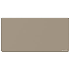 Fellowes Breyta Alfombrilla de Escritorio - Antideslizante - Proteccion Antimicrobiana - Antirreflectante - Fabricado con Material Reciclado - 40x80x0.25cm - Color Beige Arena