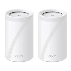 TP-Link Deco BE65 Pack de 2 Sistemas WiFi Mesh - Tribanda - Velocidad hasta 9.3Gbps - WiFi 7 - Ethernet 2.5Gbps - VPN - Color Blanco