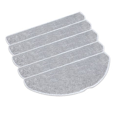 TP-Link Tapo RVA301 Pack de 5 Mopas de Fregado para Robot Aspirador - Lavables - Reutilizables - Color Gris