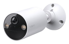 TP-Link Tapo TC82 Camara de Seguridad - Bateria 6400mAh - IP65 - WiFi - Vision Nocturna - Resolucion de 3Mpx - Color Blanco y Negro