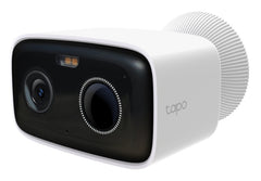 TP-Link Tapo TC80 Camara de Seguridad para Exterior - IP65 - WiFi - Ethernet - Resolucion de 2Mpx - Vision Nocturna - Color Blanco y Negro
