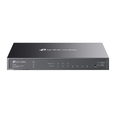 TP-Link Omada SG2008P Switch 8 Puertos RJ45 1Gbps - Negociacion Automatica - 4xPoE+ - Funciones y Seguridad Avanzada - Soporta QOS - Conmutacion 16Gbps - Carcasa Metalica - Color Negro