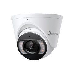 TP-Link Vigi InSight S485 Camara de Seguridad - Lente de 4mm - 4K - Resolucion de 8Mpx - IP67 - Vision Nocturna - Audio Bidireccional - Color Blanco y Negro
