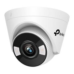 TP-Link Vigi C450 Camara de Seguridad para Interior - Lente de 4mm - Ethernet - Resolucion de 5Mpx - Deteccion Inteligente - Audio Bidireccional - Modo Pasillo - Color Blanco y Negro