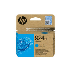 HP 924e Cyan Original Ink Cartridge - 4K0U7NE