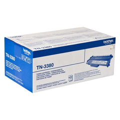 Cartucho de toner original Brother TN3380 preto