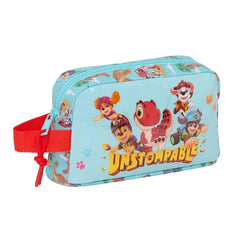 Safta Paw Patrol Dino Rescue Bolsa Isotermica Porta Alimentos - Asa de Mano Lateral - Cremallera - 21.5x12x6.5cm - Color Azul Pastel