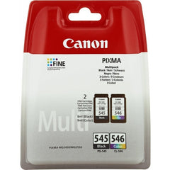Canon PG545XL tinteiros originais preto + CL546 a cores, pacote de 2 - 8286B010