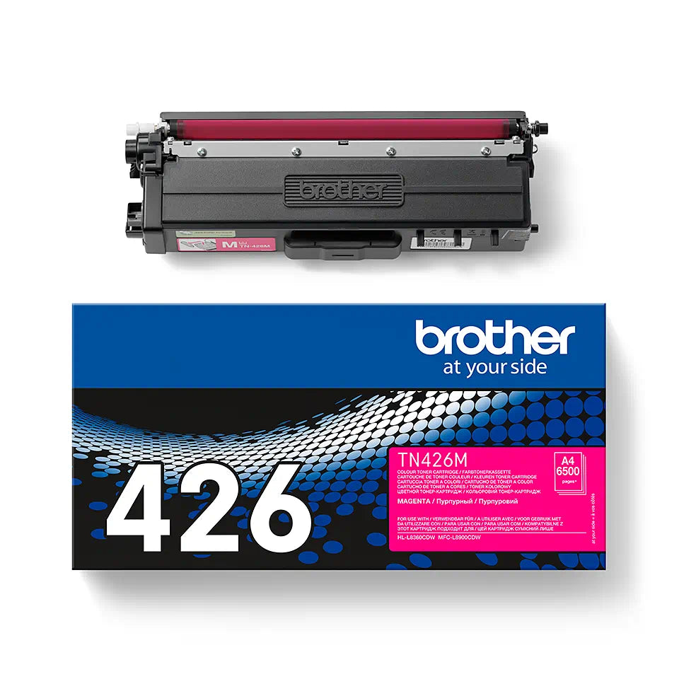 Brother TN426 Magenta Cartucho de Toner Original - TN426M - Loja do Tinteiro