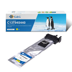 Cartucho de tinta pigmentada genérico amarelo G&,G Epson T9454 - substitui C13T945440