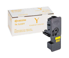 Kyocera TK5220 Amarillo Cartucho de Toner Original - Reemplaza 1T02R9ANL1/TK5220Y - Loja do Tinteiro